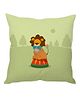Stybuzz Cushion Cover Lion Print - Green