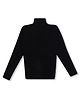 KNITCO Full Sleeves Cable Knit Unisex Skivi Sweater - Black