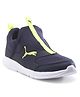 Puma Fun Racer Slip On PS Casual Shoes - Peacoat Light Lime