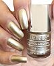 DeBelle Gel Nail Lacquer Chrome Gold Metallic Bright Gold Nail Polish- 8 ml