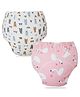 Bembika Babies Cotton Potty Training Pants Printed Design Pack 2 M Size - Multicolor