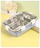 Yamama 3 Grid Insulated Stainless Steel Lunch Box for - Light Blue