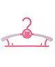 Adore Teddy Baby Clothes Hanger Pack of 5 - Pink