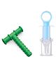 Safe O Kid Chewy Tube Medicine Feeder for Baby with Box - Blue and Green