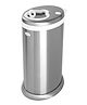 Ubbi Steel Odor Locking Diaper Pail - Silver