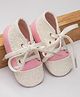 Daizy Shimmery Booties - Baby Pink