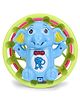 Playmate Funny Elephant Toy - Blue And Yellow 