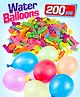 FIddlerz Holi Water Balloon For Kids Non Toxic Multicolor For Holi Pool Party And Celebration - Pack of 200 Balloons
