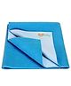 OYO BABY Medium Dry Sheet 100% Waterproof for New Born Baby | Protects Mattress, Bed Sheet | Size 100 X 70cm, (Firoza)
