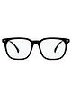 Intellilens Square Blue Cut Computer Glasses - Black