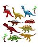 FunBlast Dinosaur Figures Toy Set of 8 - Multicolor