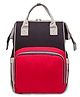 Chinmay Kids Large Capacity Diaper Backpack with Insulated Bottle Storage -  Red & Black