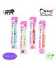 Maxi Abc Baby Toothbrush and Tongue Cleaner Oral Hygiene Kit Multicolour - Pack of 4