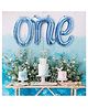 AMFIN One Letter Foil Balloon for 1 Month Baby - Pack of 1