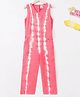 Ed-a-Mamma Sleeveless Sustainable Tie Dye Jumpsuit - Pink