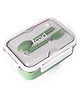 Yamama Three Compartment Insulated Stainless Steel Lunch Box - Green