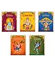Children's First Mythology Stories Pack of 5 Books Ram Shiva Hanuman Ganesha Vishnu - English