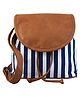 lycheebags Women Canvas Sling Bag - Brown