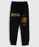 Nap Chief 100% Cotton Harry Potter Featuring Hogwarts & Gryffindor Graphic Printed Joggers - Black
