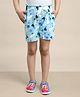 Kidsville Frozen Printed Shorts - Blue