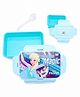 Disney By SKI Frozen Lock & Sea Lunch Box With Container & Fork Spoon - Blue