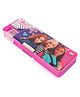 Barbie Printed Dual Compartment Magnetic Pencil Box Epic Days Ahead - Pink