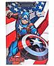 Marvel Avengers Exam Clipboard Caption America Print - Red & Blue( Print May Vary)