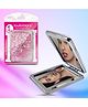 Majestique Glitter Portable Makeup Mirror FC25 Double-Sided Foldable Hand Mirror - Color May Vary