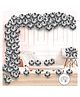 Zyozi Mettalic Balloon Garland Arch Kit 10 inch Party Balloons for Boys Girls Birthday Silver - Pack of 51