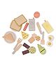 Playbox It's a Picnic Playset toy Pretend Play Food Sharing Playset with Cutting Fruits 16 Pieces - Multicolour