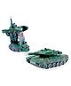 WOW Toys Delivering Joys of Life Deformation Combat Robot Tank with Light & Music- Green