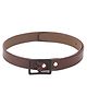 CALVADOSS Self Design Buckle Closure Belt - Maroon
