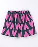 CrayonFlakes Hearts Printed Shorts - Grey