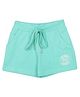 Tiny Girl Number Printed Shorts - Rama Green