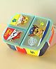 Paw Patrol Multi Compartment Lunch Box With Attractive Print  - Multicolour