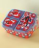 Spider Man Compartment Lunch Box With Attractive Print  - Purple & Red