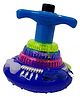 Yamama Super Spinning Launcher Top With Flashing Led Light and Music Electric - Blue