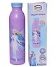Disney by Gluman Disney Elegante Frozen Cartoon Character Printed Insulated Water Bottle Stainless Steel Double Walled Insulated Leak Proof 100% Food Grade SS 304 Grade BPA Free - 650 Ml