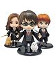 QUIRKMALL Harry Potter and Friends (Set of 3) with their Pets Action Figure Limited Edition - Multicolor
