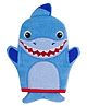 Stephen Joseph Bath Mitt  Shark - Blue