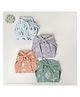 Cocoon Care Bamboo Muslin Leak-Proof Cloth Langot Large Printed Pack of 4 - Multicolor | Reusable Nappy | Designed for Short Term Comfy Wear | Mess Free