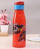 Marvel by SKI Spiderman Themed Water Bottle With Flip Top Open Red & Blue - 600 ml