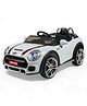 Mekashi Battery Operated Ride On Car - White