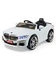 Mekashi Battery Operated Ride On Car For Kids - White