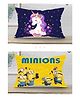 JARS Collections Velvet Baby Pillow For Sleeping Ultra Soft Toddler Pillow With Cartoon Print Pack of 2 - Multicolor