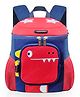 FunBlast Cartoon Themed Backpack For Kids Blue & Red - 12.9 Inch
