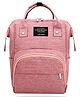 Bembika Diaper Bags For Mom And Dad Kids Diaper Bags For Travel Backpack- Textured Pink