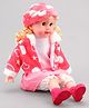 ToyMark Fashion Doll with Music Pink- Height 36 cm