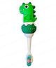 FunBlast Dinosaur Design Toothbrush for Kids (Pack of 1 - Random Color)