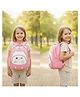 Bembika Height 11.8 Inches Kindergarten Cute Cartoon Kids School Bag Rabbit Pink